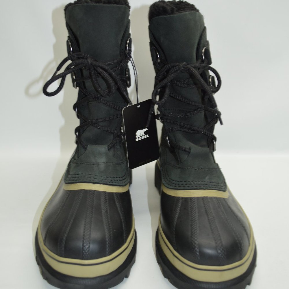 Sorel Men's Caribou Waterproof Snow Rain Boots 9 - Picture 3 of 9